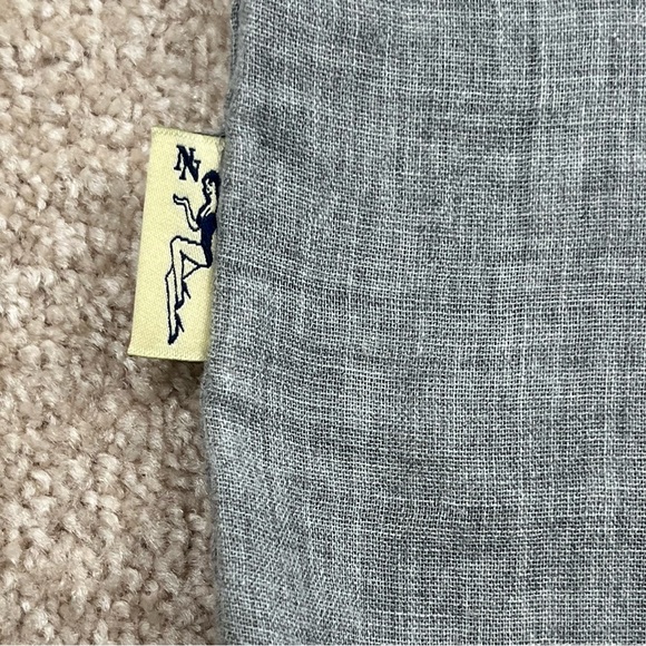 Nat Nash Shirt Adult Medium Gray Button Up Long Sleeve Soft Luxury Preppy Men - Picture 10 of 16